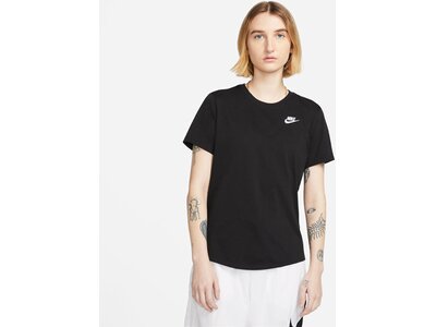 NIKE Damen Shirt W NSW TEE CLUB Schwarz