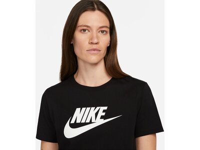 NIKE Damen Shirt W NSW TEE ESSNTL ICN FTRA Schwarz