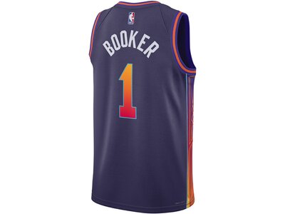 NIKE Herren Fantrikot Kevin Durant Phoenix Suns City Edition 2023/24 Grau