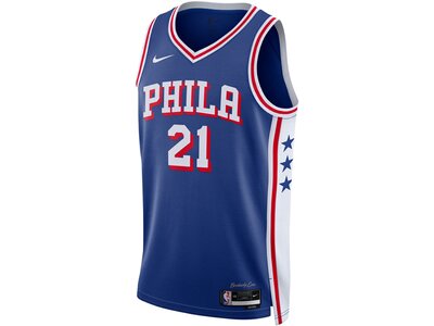 NIKE Herren Fantrikot PHI MNK DF SWGMN JSY ICN 23 Blau