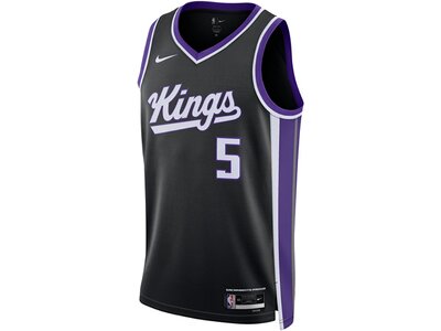 NIKE Herren Fantrikot De'Aaron Fox Sacramento Kings 2023/24 Icon Edition Dri-FIT NBA Swingman Jersey Schwarz