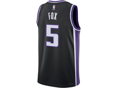 NIKE Herren Fantrikot De'Aaron Fox Sacramento Kings 2023/24 Icon Edition Dri-FIT NBA Swingman Jersey Schwarz