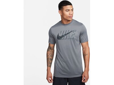 NIKE Herren Shirt M NK DF TEE RLGD CAMO Grau