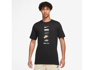 NIKE Herren Shirt M NSW TEE CLUB+ HDY PK4 Weiß