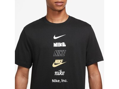 NIKE Herren Shirt M NSW TEE CLUB+ HDY PK4 Weiß