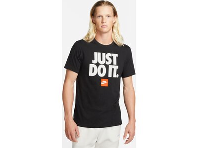 NIKE Herren Shirt M NSW TEE FRAN JDI VERBIAGE Grau