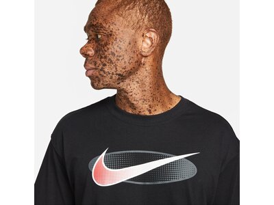 NIKE Herren Shirt M NSW TEE M90 12MO SWOOSH Schwarz