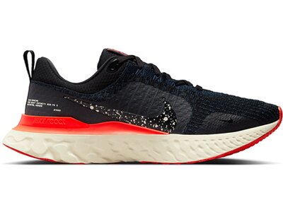 NIKE Herren Laufschuhe REACT INFINITY RUN FK 3 Schwarz