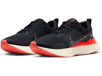 NIKE Herren Laufschuhe REACT INFINITY RUN FK 3 Schwarz