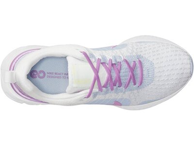 NIKE Damen Laufschuhe W REACT INFINITY RUN FK 3 Silber