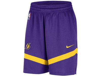 NIKE Herren Fanhose LAL MNK DF PRAC ICON+ 8IN Lila