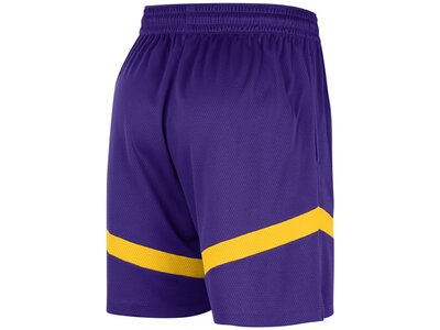 NIKE Herren Fanhose LAL MNK DF PRAC ICON+ 8IN Lila