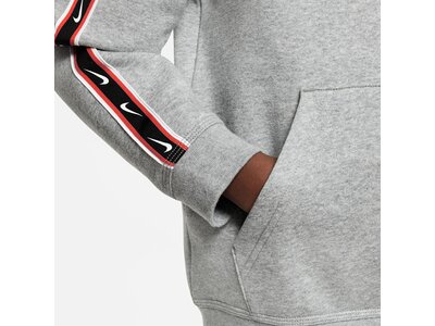 NIKE Kinder Kapuzensweat B NSW REPEAT SW FLC PO HOOD BB Grau