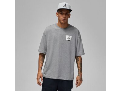 NIKE Herren Shirt M J FLT ESS OVRSZ SS CREW Silber