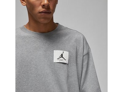 NIKE Herren Shirt M J FLT ESS OVRSZ SS CREW Silber