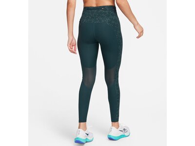 NIKE Damen Tights W NK DF FST MR 7/8 TGHT SNL NV Blau