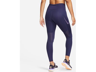 NIKE Damen Tights W NK DF FST MR 7/8 TGHT SW HBR Weiß