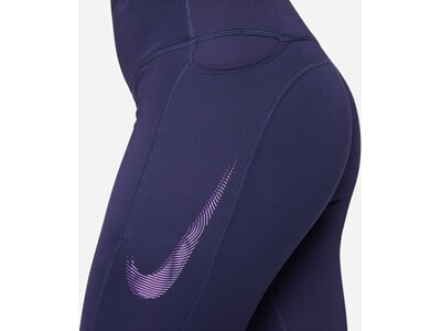NIKE Damen Tights W NK DF FST MR 7/8 TGHT SW HBR Weiß