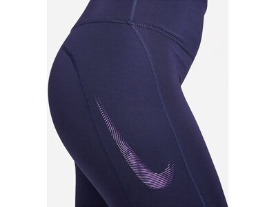 NIKE Damen Tights W NK DF FST MR 7/8 TGHT SW HBR Weiß