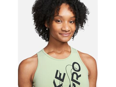 NIKE Damen Shirt W NP DF CROP TANK GRX Grün