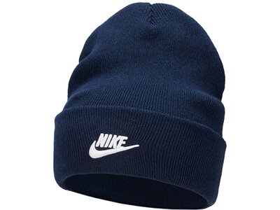 NIKE Herren Mütze U NK PEAK BEANIE TC FUT L Blau