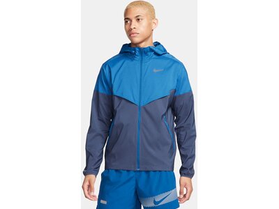 NIKE Herren Unterjacke M NK IMP LGHT WINDRNNER JKT Blau