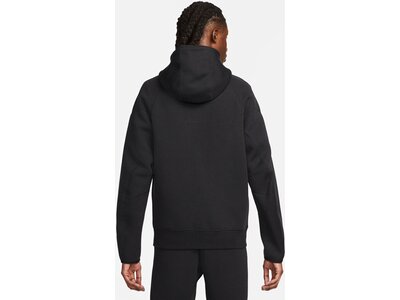 NIKE Herren Unterjacke M NK TCH FLC FZ WR HOODIE Schwarz