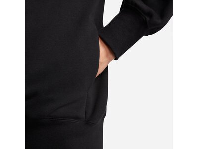 NIKE Damen Unterjacke W NSW AIR FLC OS FZ HD Schwarz
