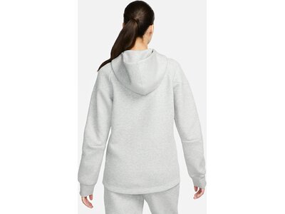 NIKE Damen Unterjacke W NSW TCH FLC WR FZ HDY Grau
