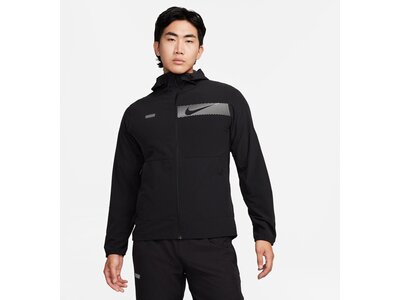 NIKE Herren Unterjacke M NK RPL FLSH UNLIMITED HD JKT Schwarz