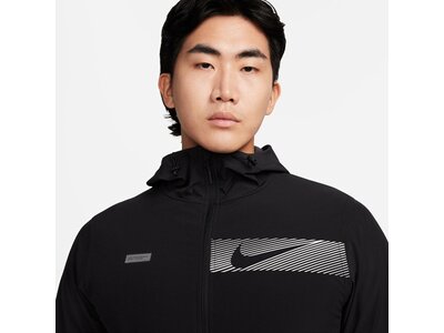 NIKE Herren Unterjacke M NK RPL FLSH UNLIMITED HD JKT Schwarz