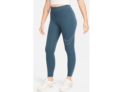NIKE Damen Tight W NSW PE SHINE HR TGHT Weiß