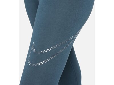 NIKE Damen Tight W NSW PE SHINE HR TGHT Weiß