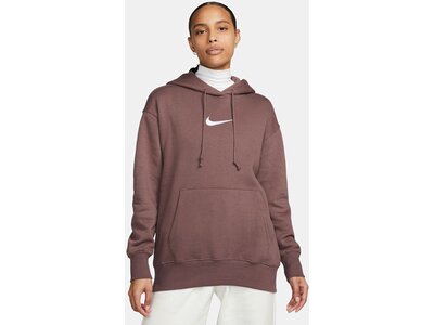 NIKE Damen Kapuzensweat W NSW PHNX FLC OS PO HDY MS Braun