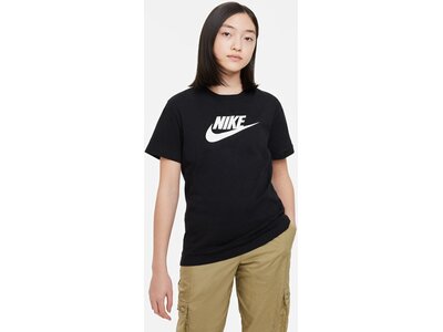 NIKE Kinder Shirt G NSW TEE FUTURA SS BOY Schwarz