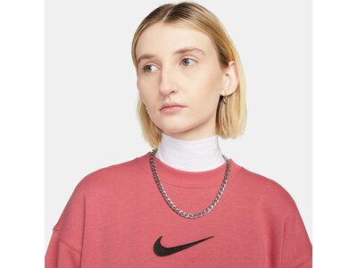 NIKE Damen Sweatshirt W NSW FLC OS CREW MS Weiß