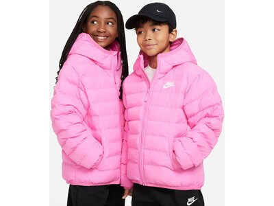 NIKE Kinder Unterjacke K NSW LOW SYNFL JKT ADP Pink