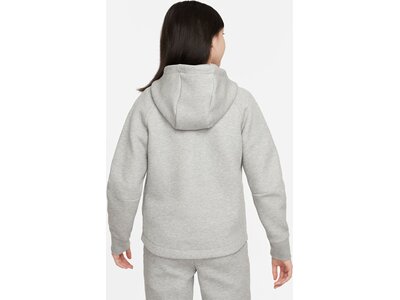 NIKE Kinder Unterjacke G NSW TCH FLC HD FZ LS Grau