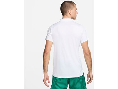 NIKE Herren Polo NikeCourt Advantage Weiß