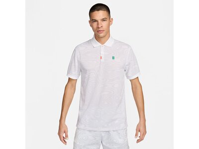 NIKE Herren Polo The Polo Heritage Dri-FIT Weiß