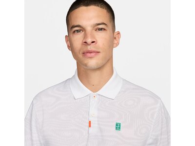 NIKE Herren Polo The Polo Heritage Dri-FIT Weiß