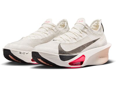 NIKE Herren Laufschuhe AIR ZOOM ALPHAFLY NEXT% 3 Weiß