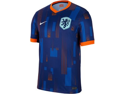 NIKE Herren Shirt Netherlands 2024 Stadium Away Men's Dri-FIT Soccer Replica Jersey Blau