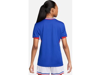 NIKE Damen Shirt FFF 2024 Stadium Home Women's Dri-FIT Soccer Replica Jersey Blau