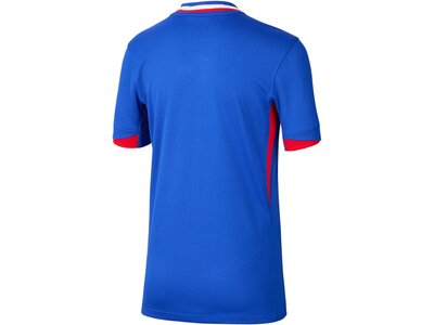 NIKE Kinder Fantrikot FFF 2024 Stadium Home Big Kids' Dri-FIT Soccer Replica Jersey Blau