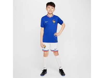 NIKE Kinder Fantrikot FFF 2024 Stadium Home Big Kids' Dri-FIT Soccer Replica Jersey Blau