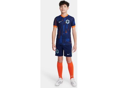 NIKE Kinder Fantrikot Netherlands 2024 Stadium Away Big Kids' Dri-FIT Soccer Replica Jersey Blau