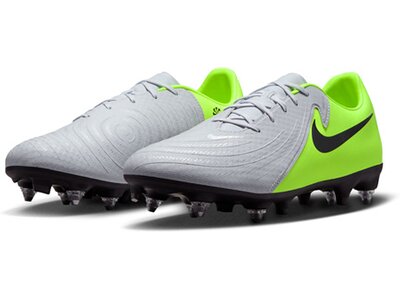 NIKE Herren Fussball-Rasenschuhe Phantom GX 2 Academy SG Low-Top Soccer Cleats Grau