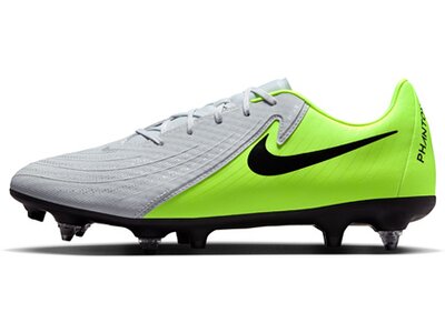 NIKE Herren Fussball-Rasenschuhe Phantom GX 2 Academy SG Low-Top Soccer Cleats Grau