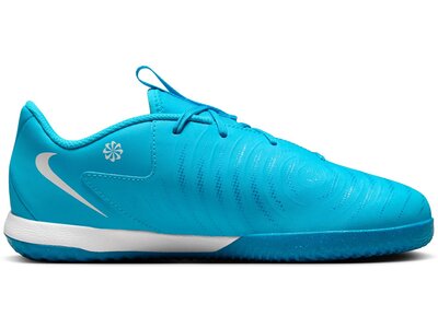 NIKE Kinder Fussball-Hallenschuhe JR PHANTOM GX II ACADEMY IC Blau
